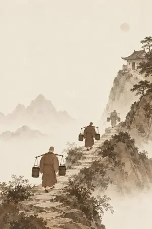 三个和尚 海报