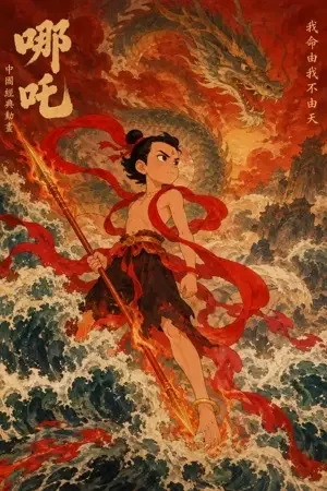 哪吒闹海 海报